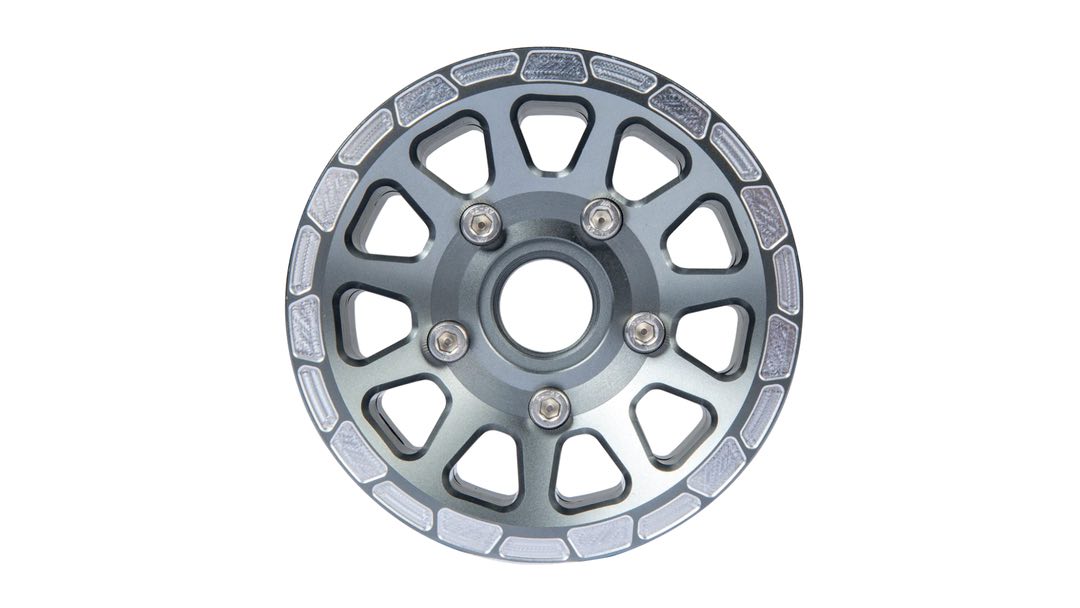 Majestic Electric Skateboard CNC Wheels Hubs – 55T Pulleys Included