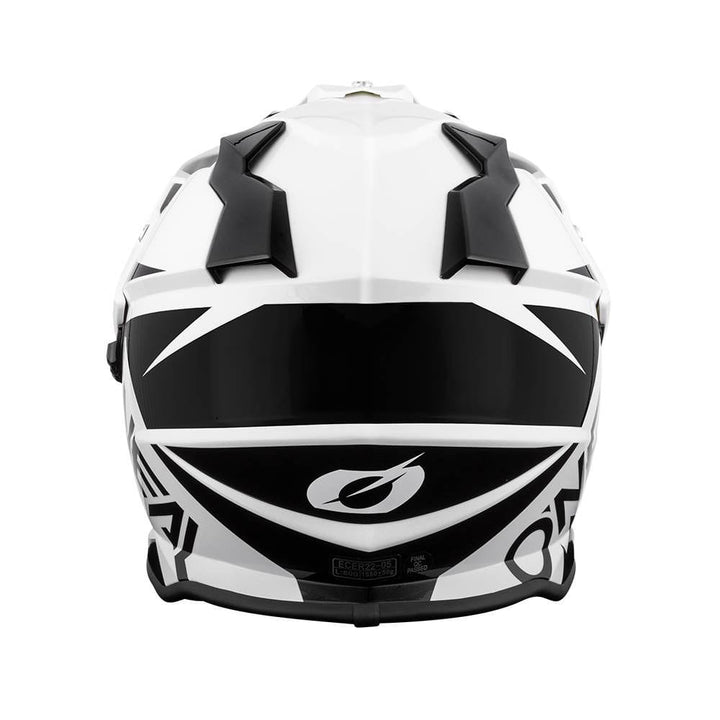 THE DUAL O'NEAL SIERRA R HELMET BLACK / WHITE