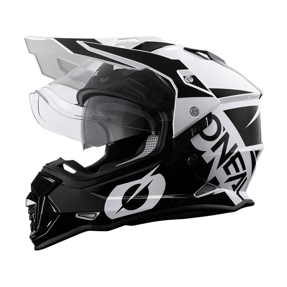 THE DUAL O'NEAL SIERRA R HELMET BLACK / WHITE