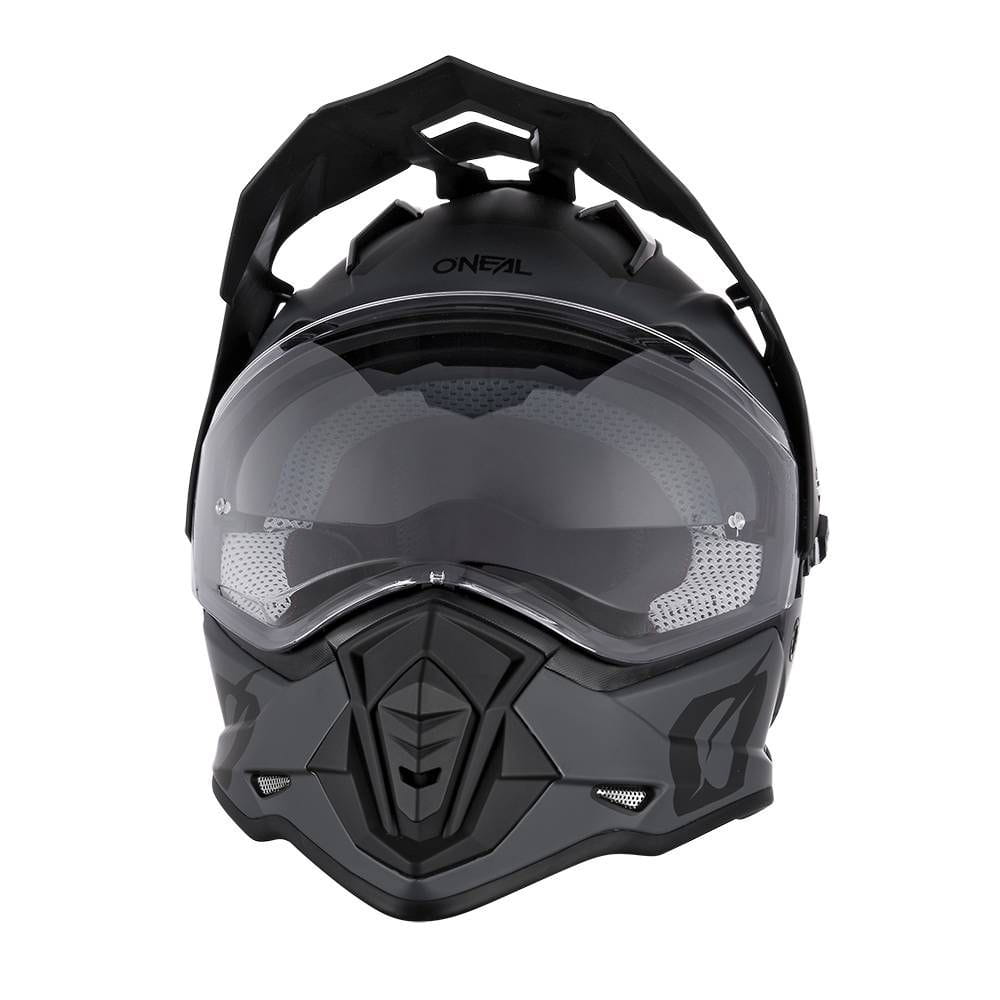 DUAL ADVENTURE O'NEAL SIERRA R BLACK / GRAY HELMET – Majestic Boards DUAL ADVENTURE O'NEAL SIERRA R BLACK / GRAY HELMET – Majestic Boards