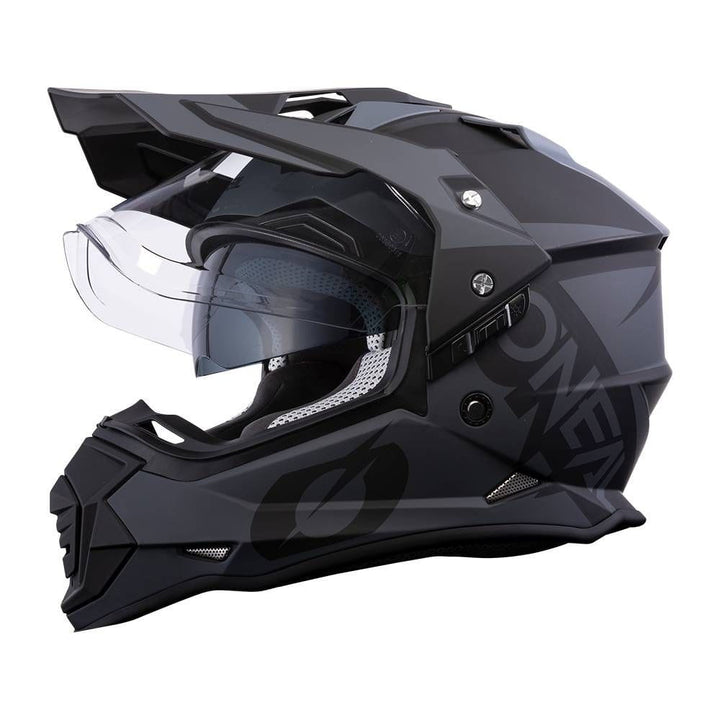 DUAL ADVENTURE O'NEAL SIERRA R BLACK / GRAY HELMET