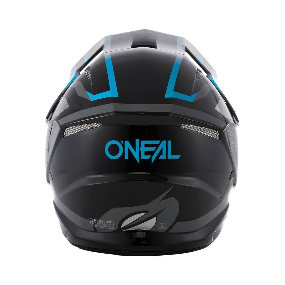 O`NEAL 3SRS VISION ENDURO HELMET BLACK / GRAY / BLUE