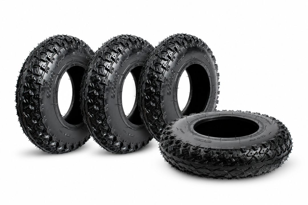 200mm / 8 Inch All Terrain inflatable pneumatic outer tire