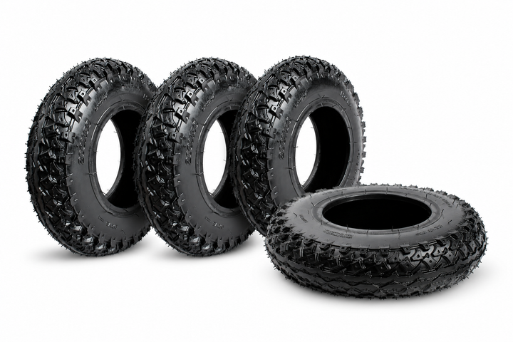 200mm / 8 Inch All Terrain inflatable pneumatic outer tire